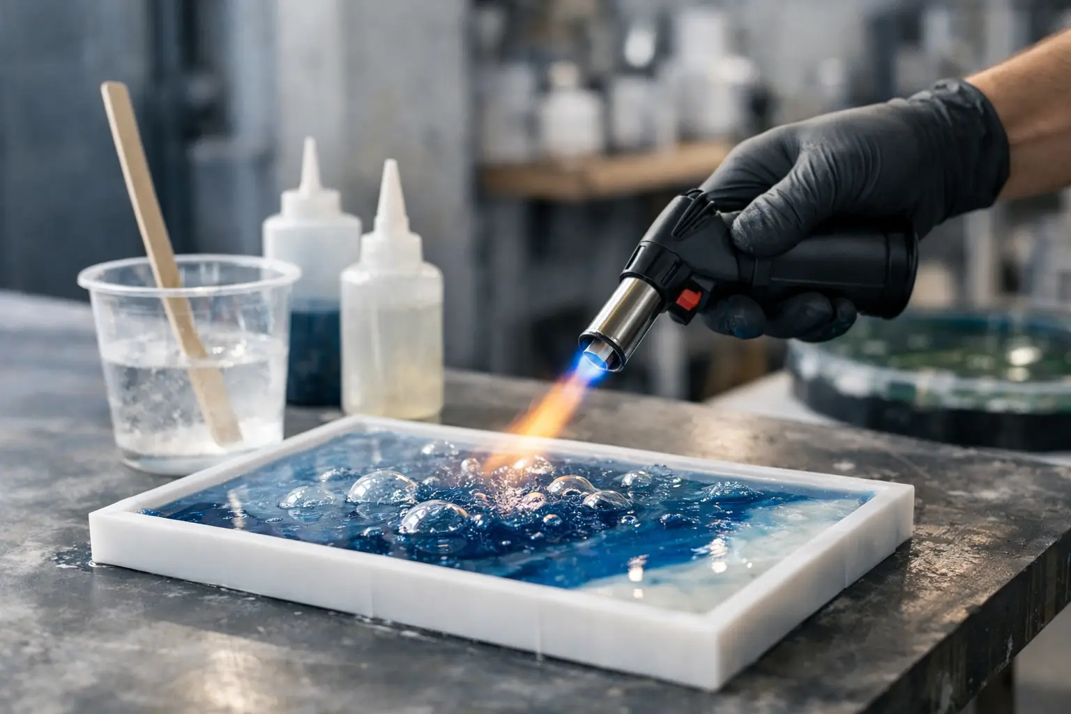 How to Reduce Epoxy Bubbles in Production
