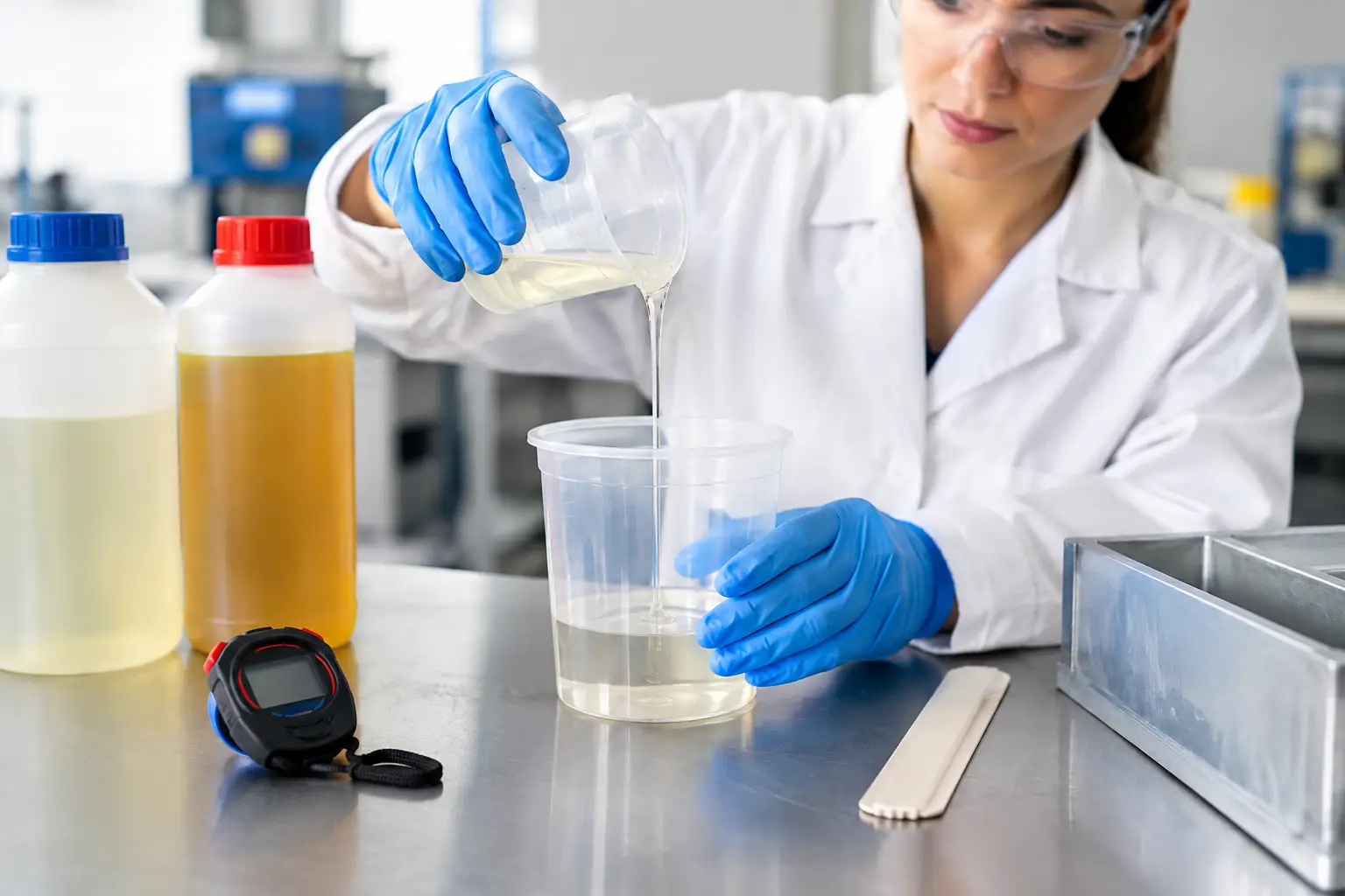 Epoxy Pot Life Measurement for Production Control